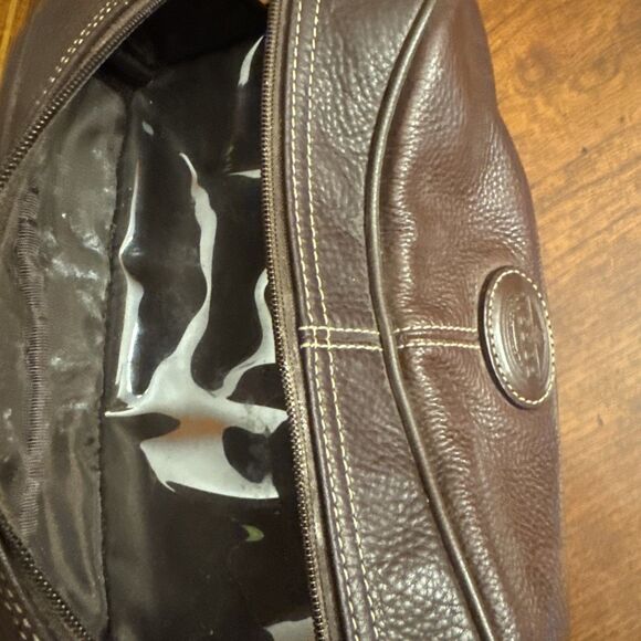 FOSSIL  Brown Men’s Travel Toiletry Bag - Picture 11 of 14